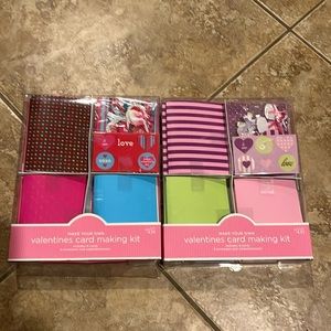 2 Valentine making kits NEW